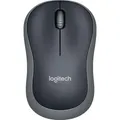 Logitech M185 - Maus - optisch - kabellos - 2.4 GHz - kabelloser Empfänger (USB) - Grau