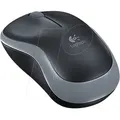 LOGITECH M185 GR - Maus (Mouse), Funk, grau