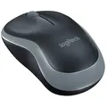 LOGITECH M185 Maus, optisch, wireless/kabellos grau/schwarz