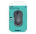 Logitech Smartphone-Halterung Maus USB,wireless,1000dpi LOGITECH M185 gr