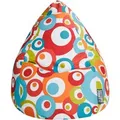 Sitting Point Sitzsack Malibu 220, Türkis Bunt