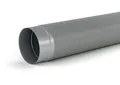 STEEL flow SR-R flex 150 Rundrohr, Lüftungsrohr, Aluminium/Edelstahl, L 1000 mm