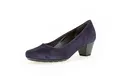 Gabor Damen Klassische Pumps, Frauen Elegante Pumps,Moderate Mehrweite (G),Ladies,Absatzschuhe,Heels,Schuhe,stoeckelschuhe,Dark-Blue,36 EU / 3.5 UK