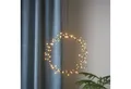 MARELIDA Dekokranz LED Kranz Draht Türkranz Wandkranz Leuchtkranz 95LED D: 24cm Innen