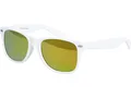 Sonnenbrille UV400 CAT 3 CE Rubber  mit Federscharnier für Damen & Herren wei...