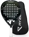 RYZE Pegasus Padel Schläger aus 100% Kohlefaser - Maximale Power & Kontrolle - 360g Leicht & Langlebig - Unisex Padelschläger für Männer & Frauen - Padel Racket Set Inkl. kostenloser Hülle