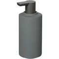 CRETO - moderner Seifenspender 190 ml - langlebiges Badaccessoire, Farbe Magnet