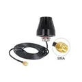DeLOCK LTE Antenna - Antenne - LTE/GSM/UMTS/WLAN 2,4 GHz/ZigBee - innen, außen - 2 dBi - ungerichtet - Schwarz (88749)