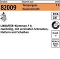 Klemme R 82009 GTW 40 F 9 M24/45 - 95 Temperguss feuerverz. 1St. LINDAPTER