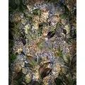 Komar Vliestapete Digitaldruck Vlies - Wild Cats - Größe 200 x 250 cm, glatt, bedruckt, (4 St), Wohnzimmer, Schlafzimmer bunt