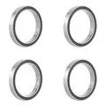 4 Stück 6808 2RS Kugellager 40 mm x 52 mm x 7 mm doppelt geschützte Rillenkugellager für DIY, Drehbänke, Motoren, 3D-Drucker, Fräsmaschinen, verschiedene mechanische Geräte, etc.