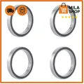 Kugellager 6808 2RS 4 Stück 40 mm x 52 mm x 7 mm Stahl gedichtet Wartungsfrei