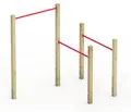 Calisthenics-Station Wickey FIT Base 505 Outdoor Fitnessstation für Erwachsene