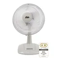 Solis Tischventilator, Oszillation, 30 cm Durchmesser, 45 Watt,3 Stufen