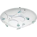 EGLO LED Deckenleuchte Sorrenta 1, 1 flammige Deckenlampe klassisch, Wohnzimmerlampe aus Metall, Schlafzimmerlampe, LED Flurlampe Decke neutralweiß - Weiß