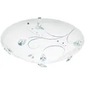 Weiß Durchsichtig Glamour Moderne Deckenlampe Deckenleuchte 1500lm