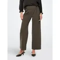 JDY Jerseyhose JDYGEGGO NEW LONG PANT JRS NOOS Materialmix braun XL (42)