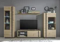 Wohnwand HOME AFFAIRE "CLAiR Kombi 21", braun (eiche artisan), B:290cm H:194cm T:40cm, Kastenmöbel-Sets, Wohnwand