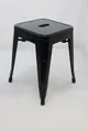 hjh OFFICE Hocker VANTAGGIO Sitzhocker Bistro-Hocker Sitz Stahl metallic 4 ST391