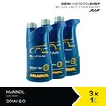 Mannol Safari 20W-50 API SN Youngtimer Oldtimer Universal 3x1 Liter = 3 Liter