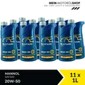 Mannol Safari 20W-50 API SN Youngtimer Oldtimer Universal 11x1 Liter = 11 Liter