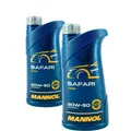 Motoröl 20W-50 Mannol Safari 2x1 Liter