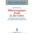 Mikrocomputer-Pools in der Lehre / Springer Berlin Heidelberg / Taschenbuch