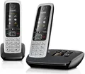 Gigaset C430A DUO Strahlungsarmes Schnurlostelefon mit Anrufbeantworter, Farbdisplay, Rufnummernanzeige, 14h Sprechzeit, 13 Tage Standby, Freisprechfunktion, Babyfon-Funktion, DECT