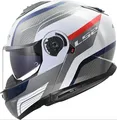 LS2 FF908 Strobe 2 Monza White Blue Red Gr.M Motorradhelm Klapphelm