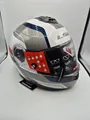 LS2 FF908 Strobe 2 Monza White Blue Red Gr.XL Motorradhelm Klapphelm