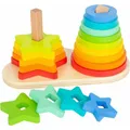 small foot Steckspiel Regenbogen (4020972117205)