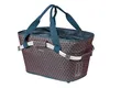 Basil Flair Carry All Fahrradkorb – MIK-System hinten – abschließbar – wetterfest – 22 Liter – Navy
