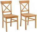 Esszimmerstuhl OTTO HOME "Tatra", braun (eiche geölt, eiche natur), B:42cm H:93cm T:50cm