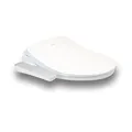 MEWATEC D300 2.0 Dusch-WC Aufsatz - elektrisches Bidet mit Warmwasser & Warmluftföhn - Hygienischen Reinigung mit Wasser & Luft