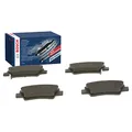 Bosch BP1478 - Auto Bremsbeläge hinten - Bosch-Qualität - für leises Bremsen mit wenig Staub - ECE-R90 zertifiziert - kupferfrei - 1 Set mit 4 Bremsbelägen