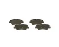 BOSCH Bremsbelagsatz hinten Scheibenbremse Hyundai Kia i40, Veloster 0986494557