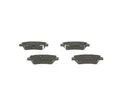 Bremsbeläge 0 986 494 557 BOSCH für HYUNDAI KIA