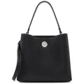 L.Credi Rada Schultertasche 30 cm  schwarz