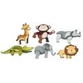 EDUPLAY 120673 Magnetpuzzle Wildtiere, mehrfarbig