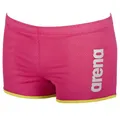 arena Unisex Trainingshilfe Schwimmhose Square Cut (Weniger Wasserwiderstand, Mesh-Gewebe, Chlorresistent), Fuchsia (90), M