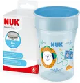 NUK Magic Cup 230ml Trinklernbecher 360° Blau • ab 8M • auslaufsicher BPA-frei