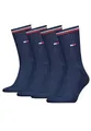 Tommy Hilfiger Lifestyle Crew Socken/lange Tennissocken für Damen & Herren 4-er Pack, Farbe:Dark Navy, Socken & Strümpfe:43-46