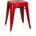 Hocker Vantaggio Metallic Rot Hjh Office