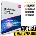 Bitdefender Total Security 2026 | 1 - 5 PC | 1 - 2 Jahre | Sofort-Download