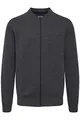 Indicode Bronte Herren Sweatjacke Cardigan Jacke, Größe:S, Farbe:Charcoal Mix (915)