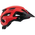 CONTEC Helm "Katla" SB-verpackt, sportli intense red / black velvet, Gr. L (59-63 cm) - Rot/Schwarz