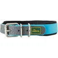 HUNTER Hundehalsband CONVENIENCE COMFORT, Farbe: türkis, Mit Neopren-Polsterung, witterungsbeständig, pflegeleicht, ideal für Sport & Freizeit, Größe: 50