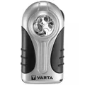 VARTA Taschenlampe LED Silber Licht kompakt