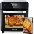 COSORI Heißluftfritteuse 12L, 11 Mutifunktionen, Dörren, Gären Funktion, Duale