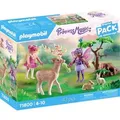 Playmobil® Fairies Feen mit süßen Waldtieren 71800